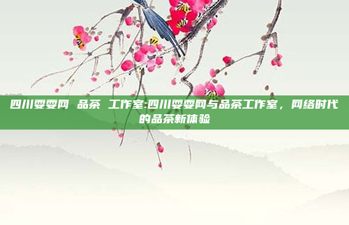 四川耍耍网 品茶 工作室:四川耍耍网与品茶工作室，网络时代的品茶新体验