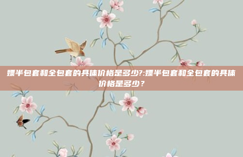 嫖半包套和全包套的具体价格是多少?:嫖半包套和全包套的具体价格是多少？