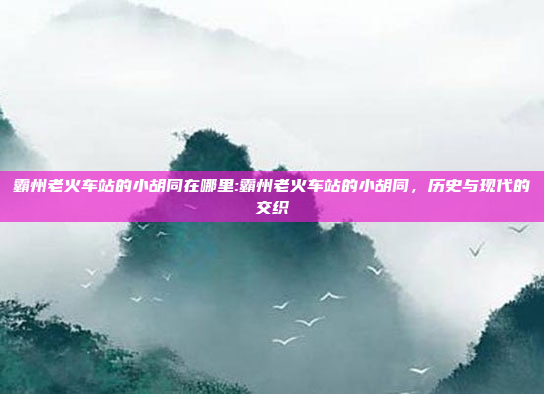 霸州老火车站的小胡同在哪里:霸州老火车站的小胡同，历史与现代的交织